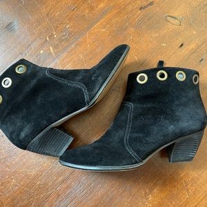 ROSEGOLD Ankle Booties Black Size 7.5